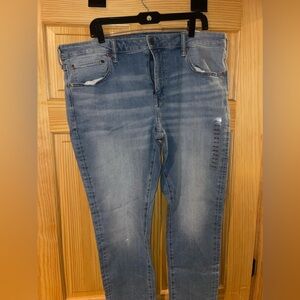 American Eagle Blue Skinny Jeans38x32